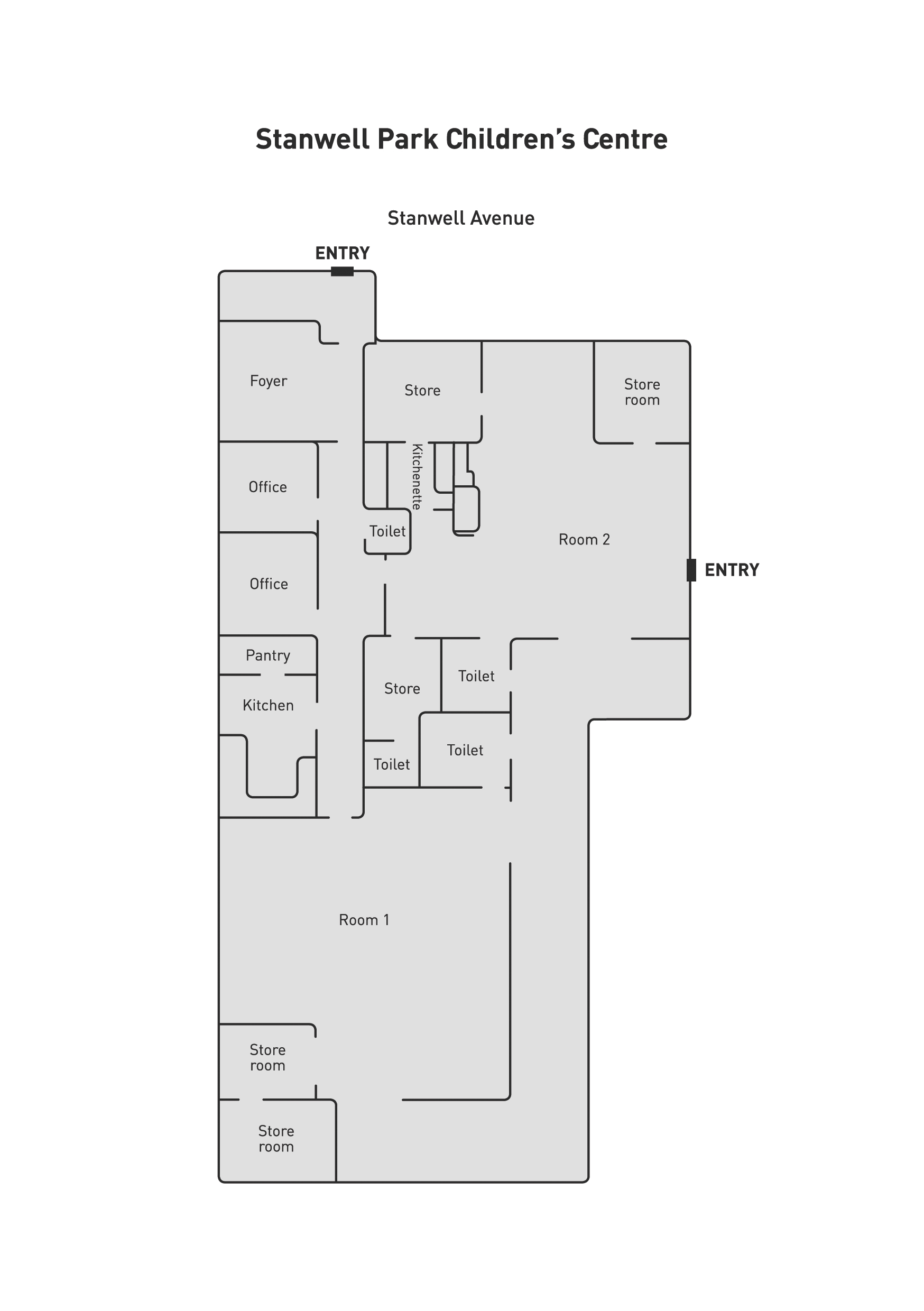 Stanwell Park Children's Centre Floorplan