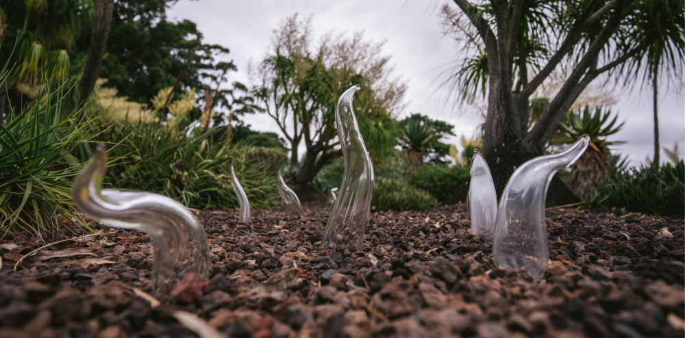 Small glass sculptures 