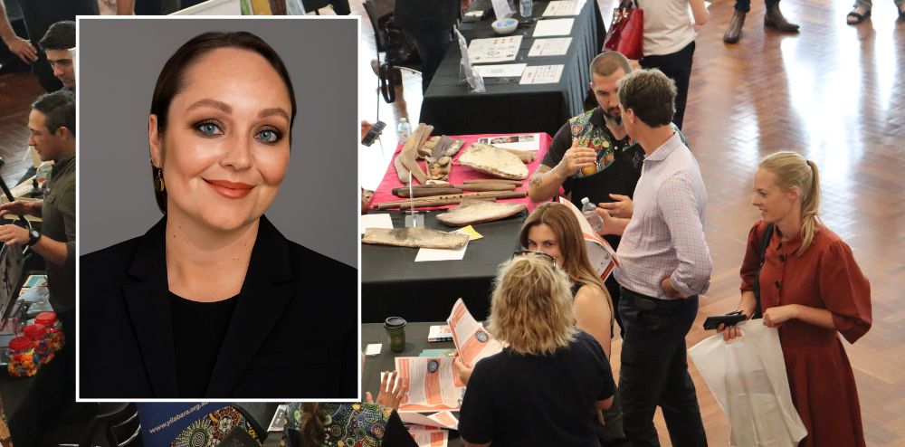 Aboriginal Business Expo handover