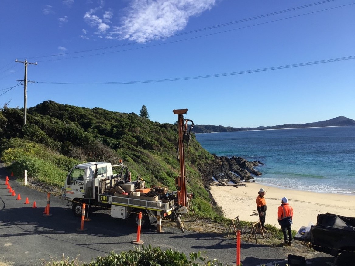 Example of geotechnical investigation