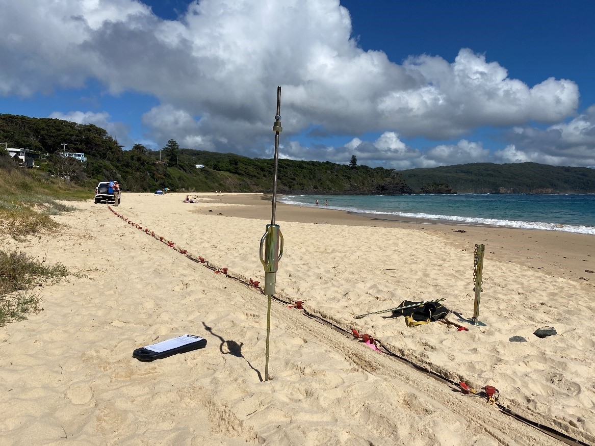 Example geophysical survey